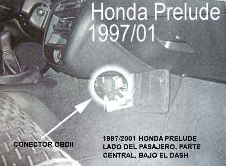 01 Honda prelude check engine light #6