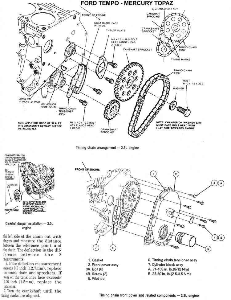 Chrysler 3 timing belt #4