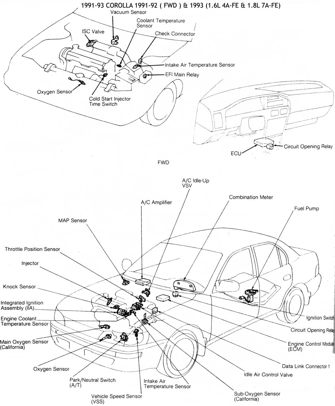 thumbnail image 2 of Ultimate Stainless Racing Header/Manifold For 1993-1997 Toyota Corolla 1.8L 7A-FE – 4-2-1 Exhaust, T-304 Polished, 1.5" Inlet / 2" Outlet 2 of 2