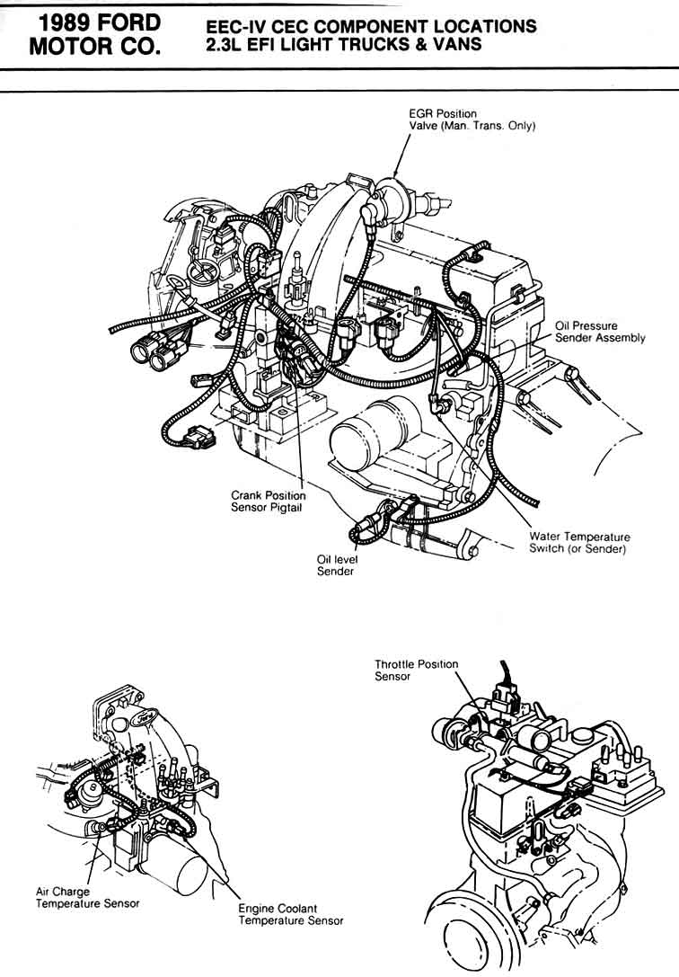 Diagrama electrico ford topaz 1990 #2