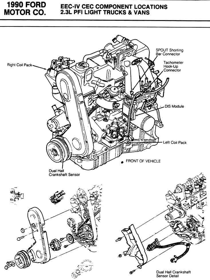 Diagrama electrico ford topaz 1990 #8