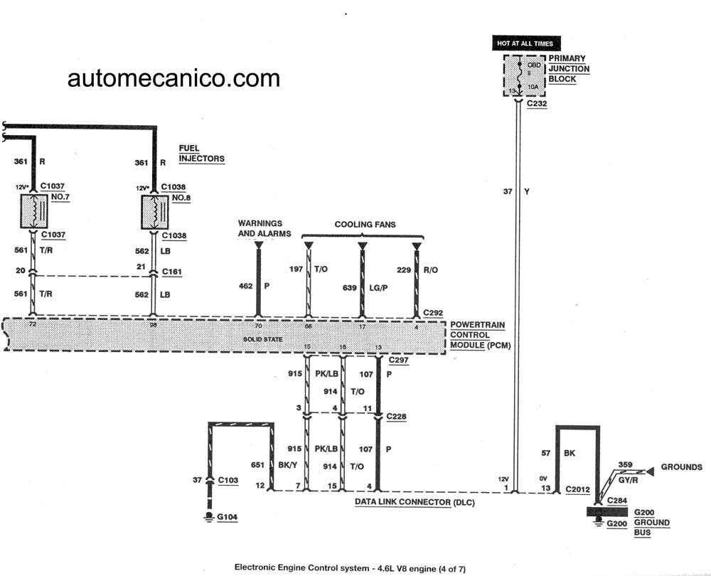 FORD THUNDERBIRD 1990/93 | Diagramas, esquemas, graphics