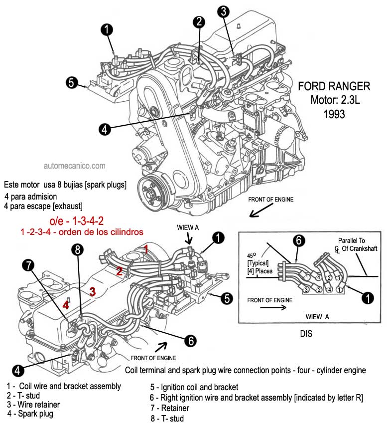 Chevy motor in ford ranger #10